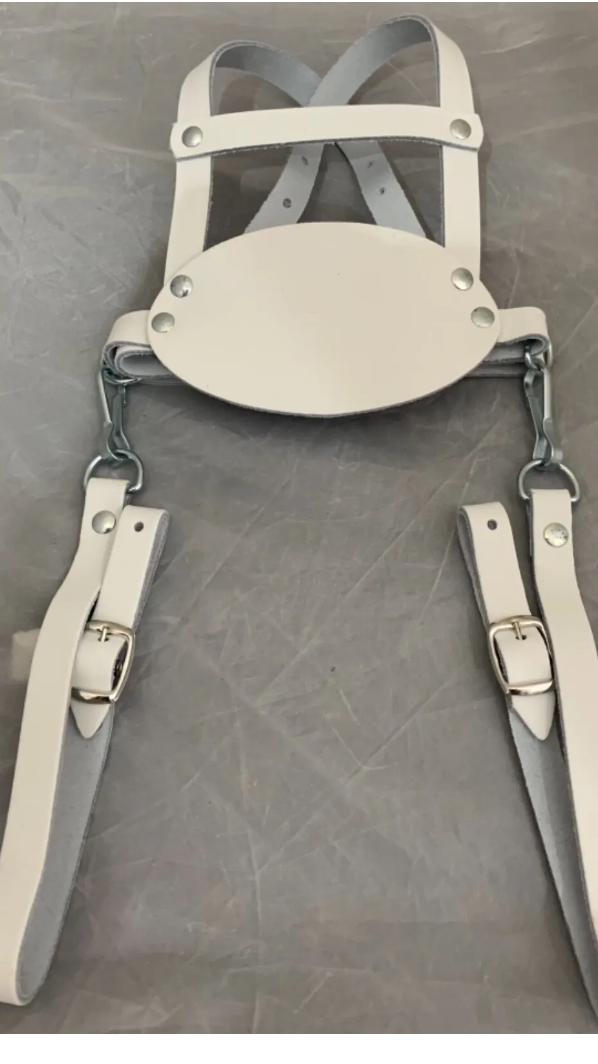 Children's Traditional Genuine Leather Safety Harness Walking Reins Baby Toddler