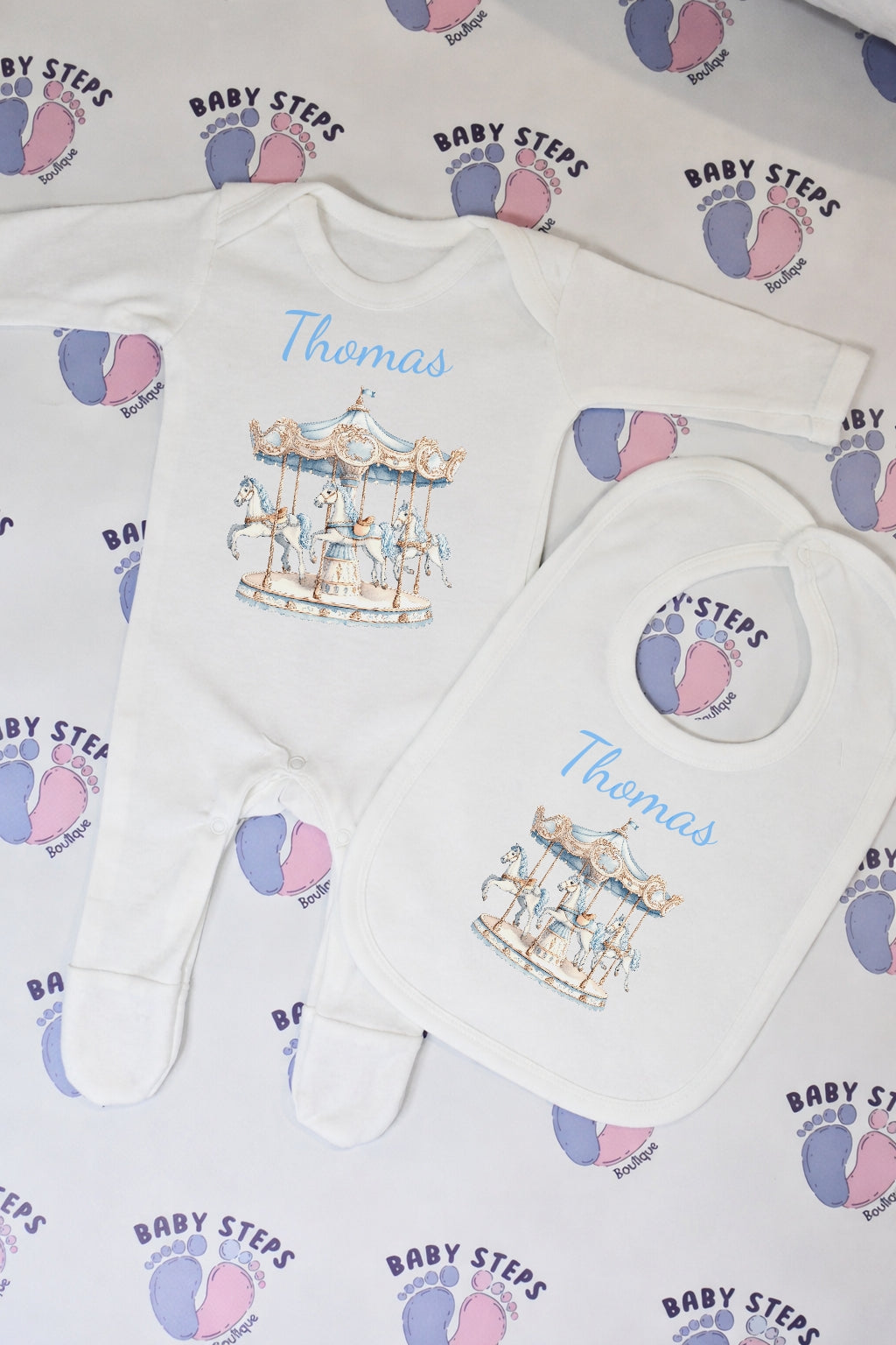 Personalised Babygrow & Bib