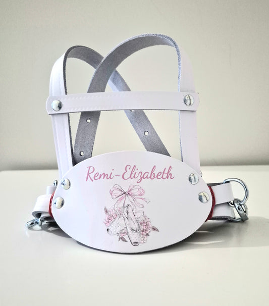 Children's Traditional Genuine Leather Safety Harness Walking Reins Baby Toddler