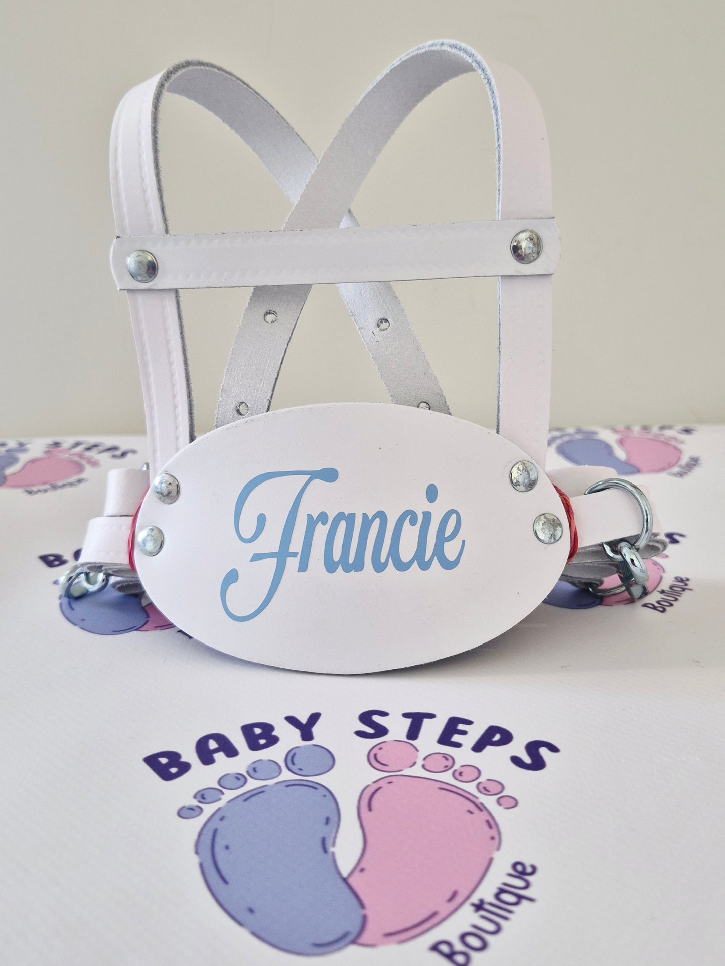 Children's Traditional Genuine Leather Safety Harness Walking Reins Baby Toddler