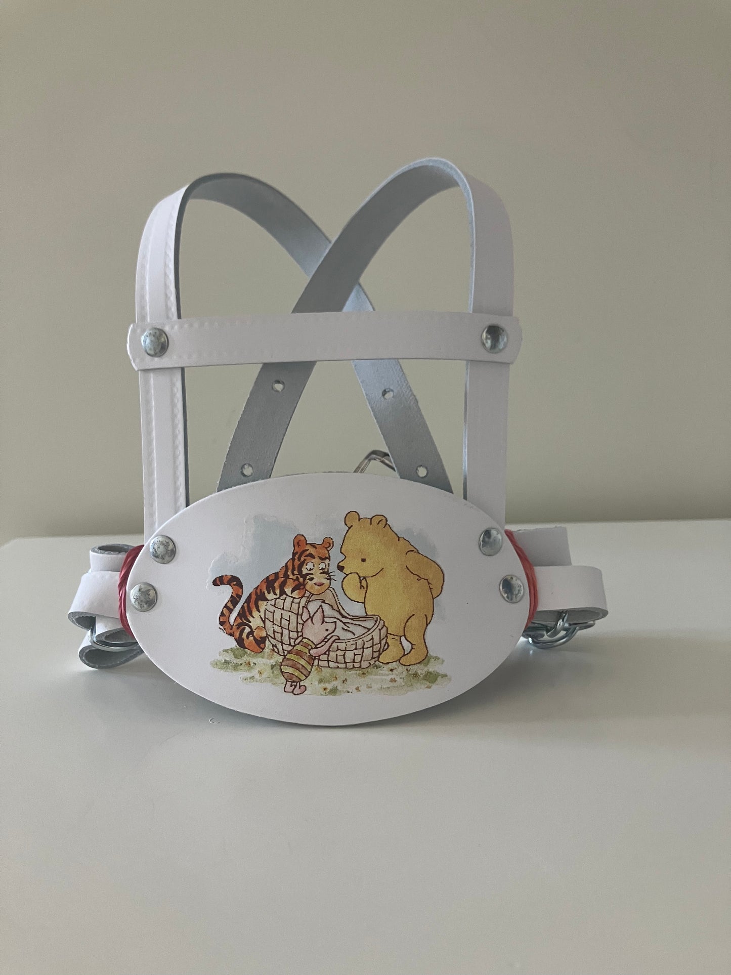 Children's Traditional Genuine Leather Safety Harness Walking Reins Baby Toddler