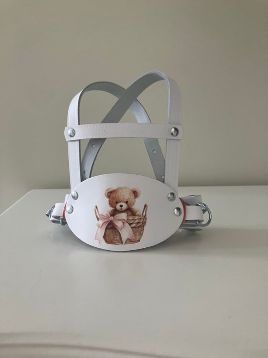 Children's Traditional Genuine Leather Safety Harness Walking Reins Baby Toddler