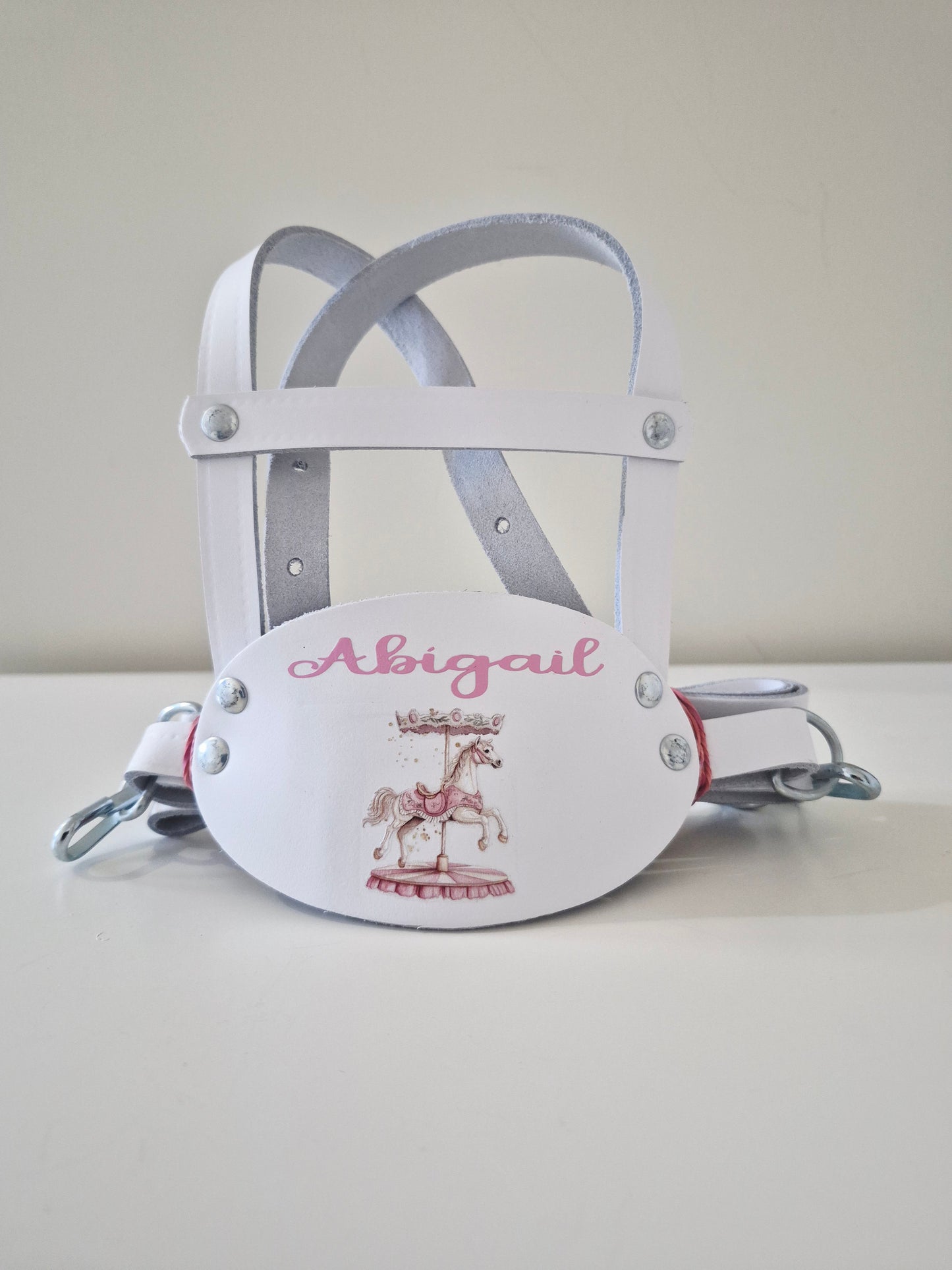 Children's Traditional Genuine Leather Safety Harness Walking Reins Baby Toddler