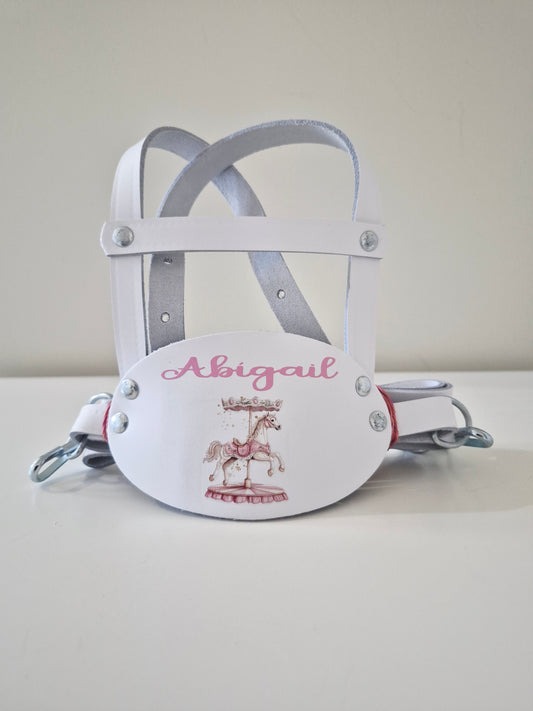 Children's Traditional Genuine Leather Safety Harness Walking Reins Baby Toddler