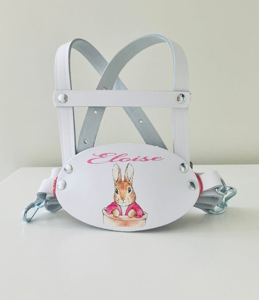 Children's Traditional Genuine Leather Safety Harness Walking Reins Baby Toddler