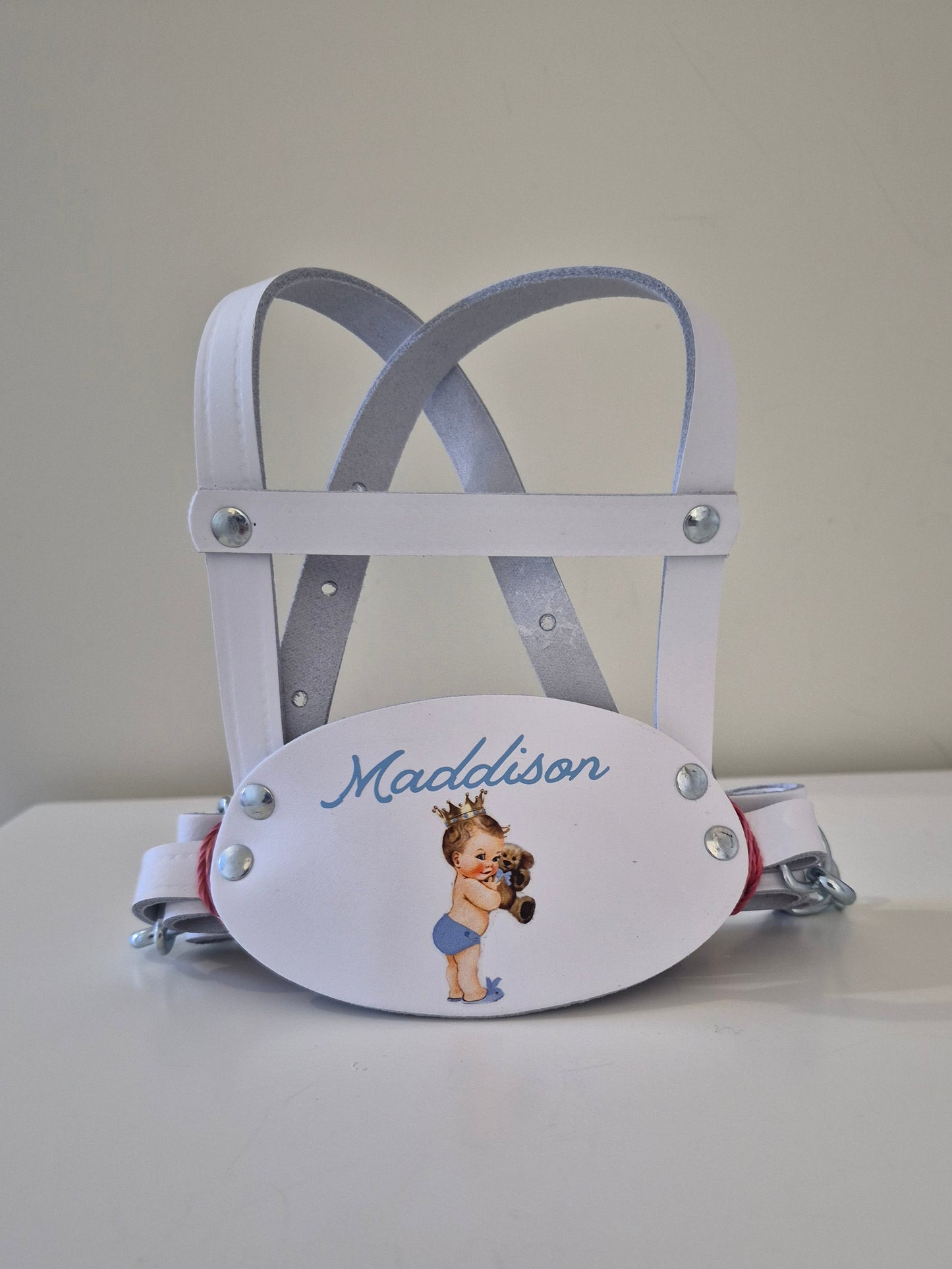 Children's Traditional Genuine Leather Safety Harness Walking Reins Baby Toddler