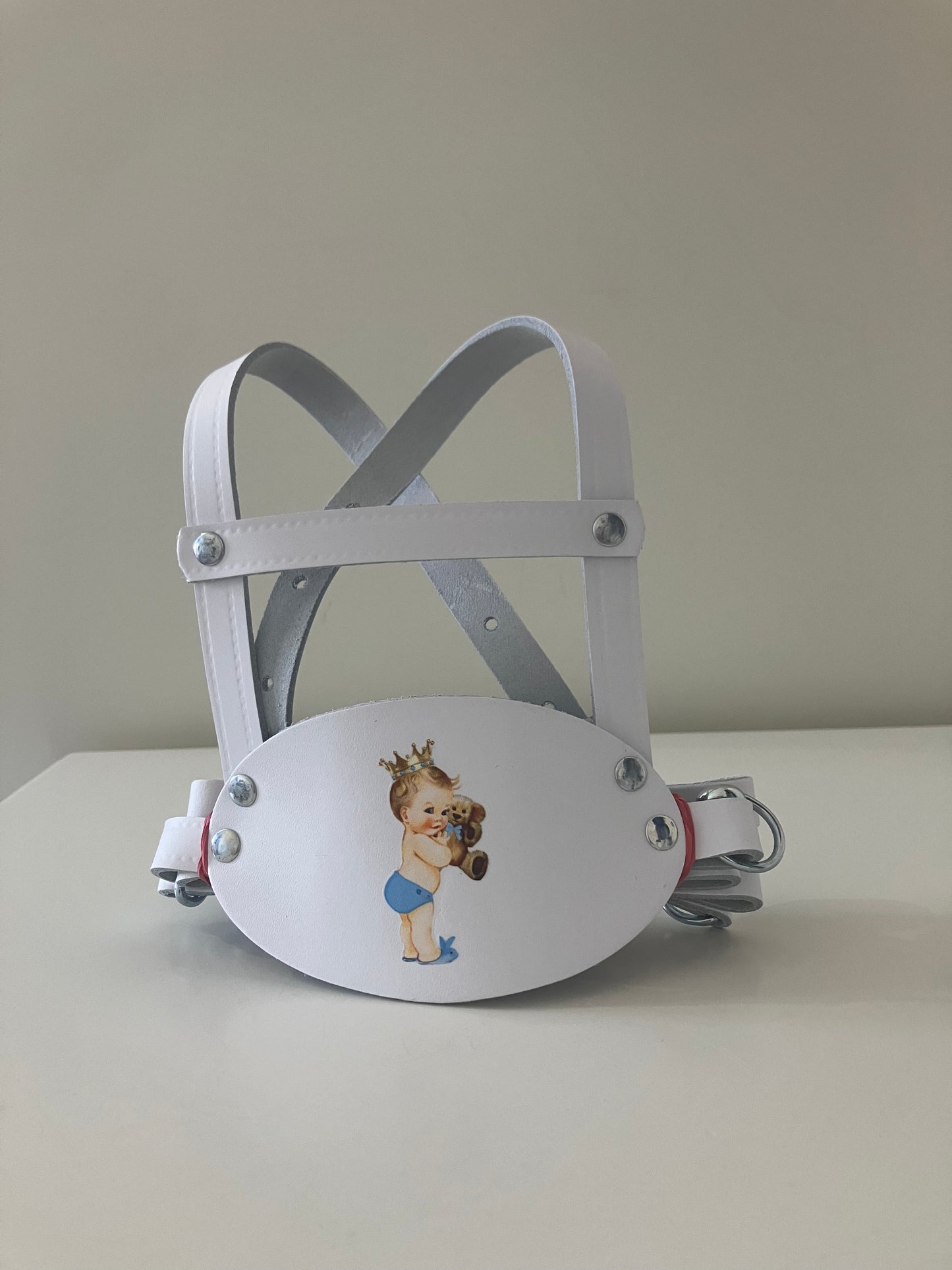 Children's Traditional Genuine Leather Safety Harness Walking Reins Baby Toddler