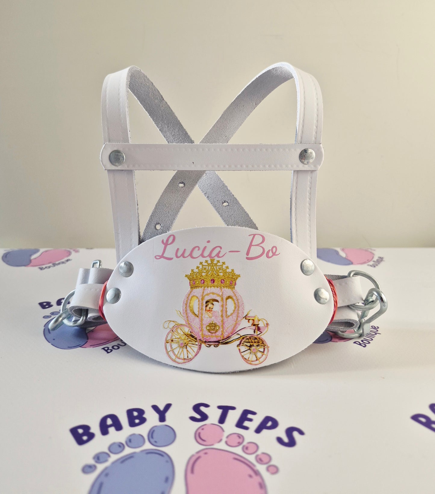 Children's Traditional Genuine Leather Safety Harness Walking Reins Baby Toddler